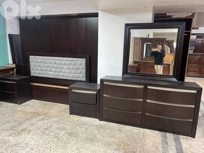 غرفة نوم عرائسية ملبسة قشرت سنديان