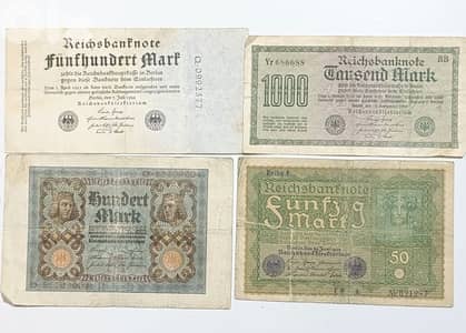 Germany old Banknotes