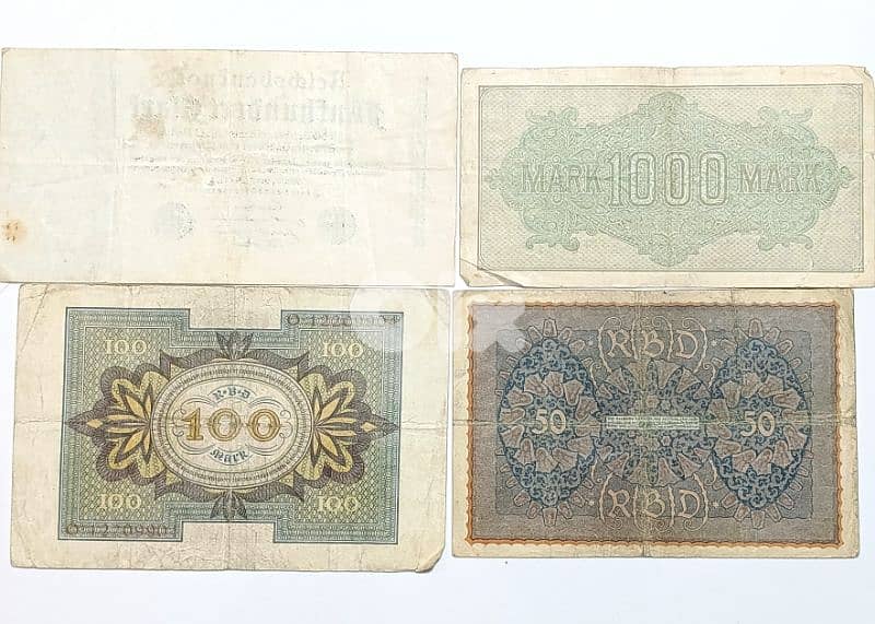 Germany old Banknotes 1