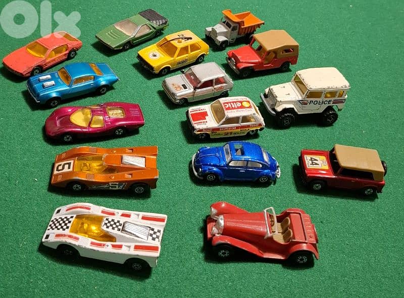 old Hot wheels matchbox ,lensey,majorette 1