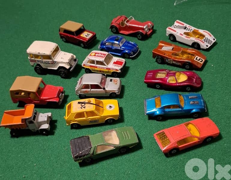 old Hot wheels matchbox ,lensey,majorette 2