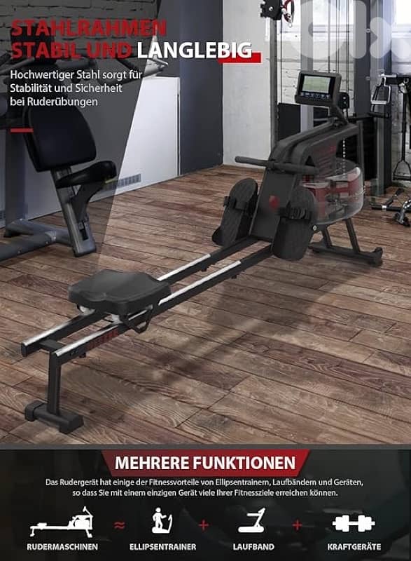 Neezee Rowing Machine, Rowing Machine for Home 1