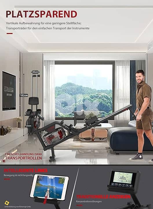 Neezee Rowing Machine, Rowing Machine for Home 3