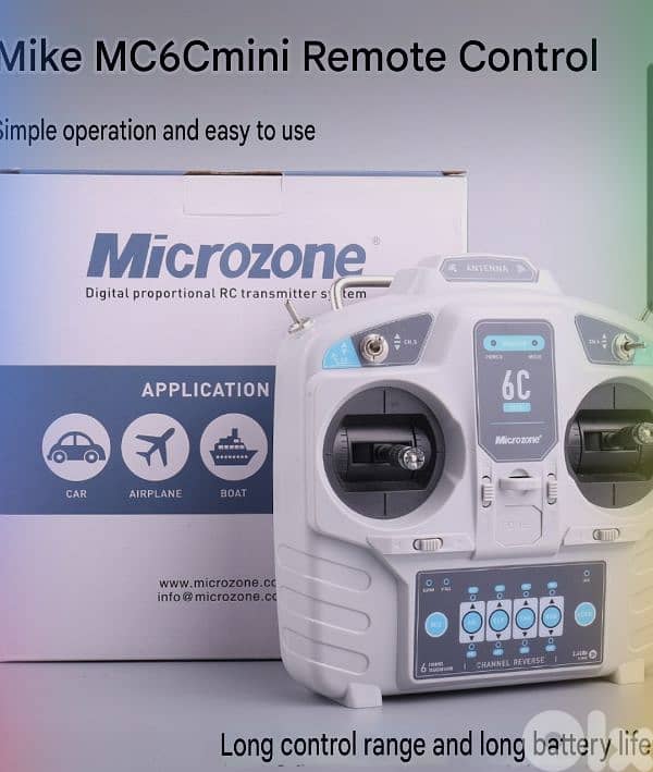 Remote Comtrol with receiver - 6 channel 3