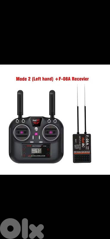Hot Rc 8channel Transmitter with receiver (Radio, Remote controll) 4