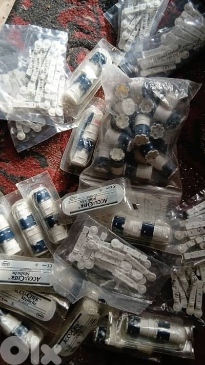 أبر فحص سكري