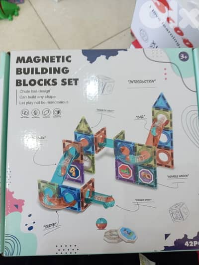magnetic building blocks set