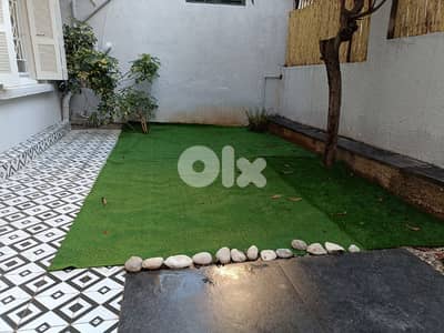 garden apartment in hazmiyeh