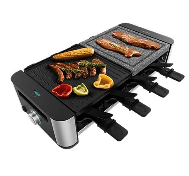Raclette grill. 2