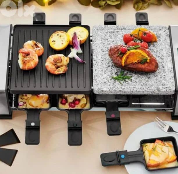 Raclette grill. 3