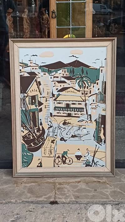 لوحة رسم زيتي اوروبية