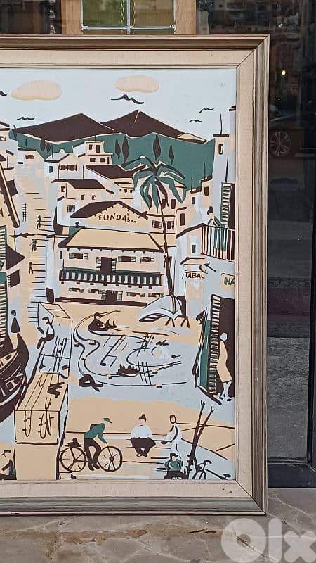 لوحة رسم زيتي اوروبية 4