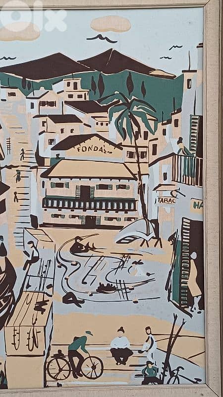 لوحة رسم زيتي اوروبية 5