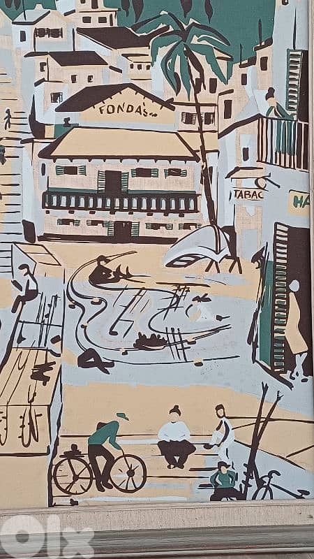 لوحة رسم زيتي اوروبية 9