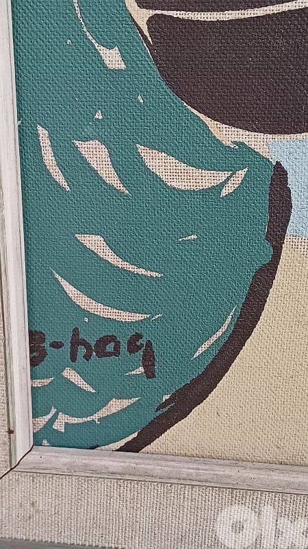 لوحة رسم زيتي اوروبية 11