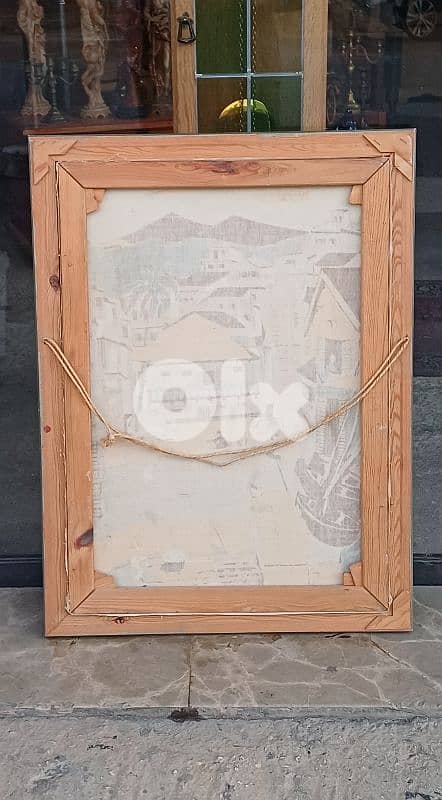 لوحة رسم زيتي اوروبية 12