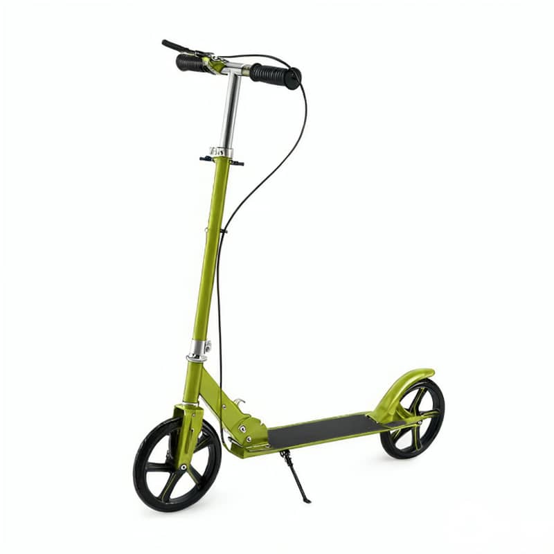 Aluminium Scooter with Handbrake - سكوتر ألمنيوم مزود بفرامل يد 2
