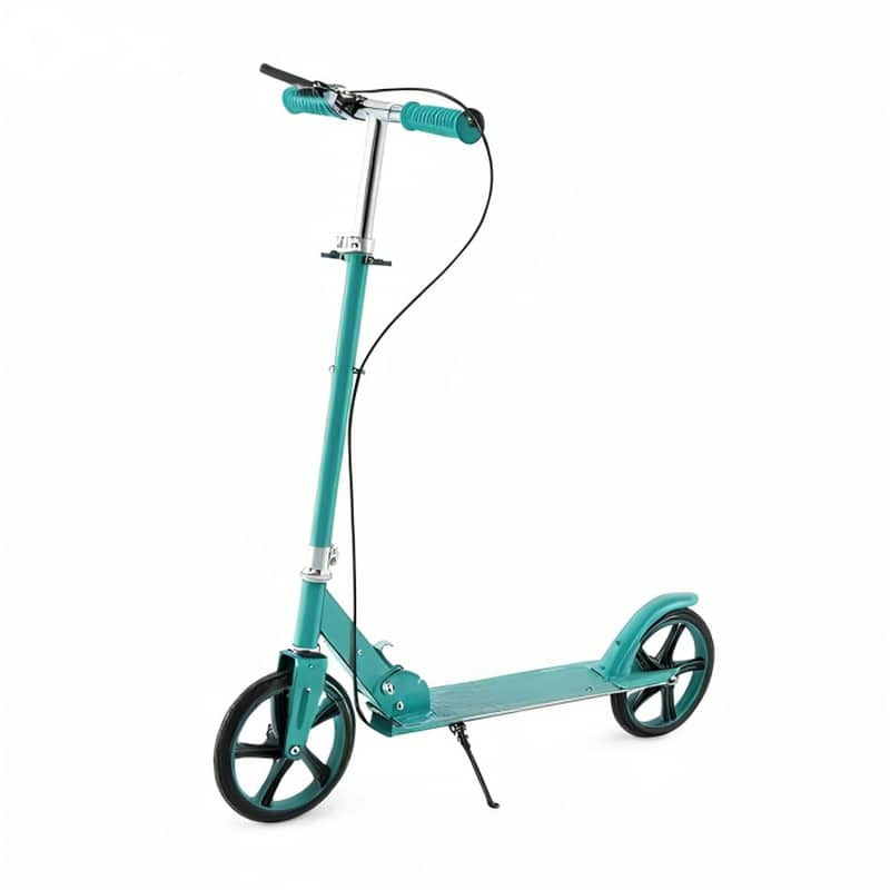 Aluminium Scooter with Handbrake - سكوتر ألمنيوم مزود بفرامل يد 4