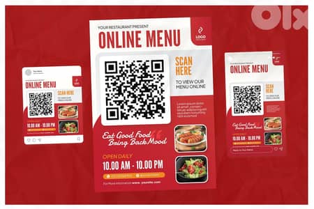 Restaurant Menu Design تصميم قائمة طعام