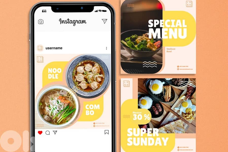 Restaurant Menu Design تصميم قائمات طعام 4