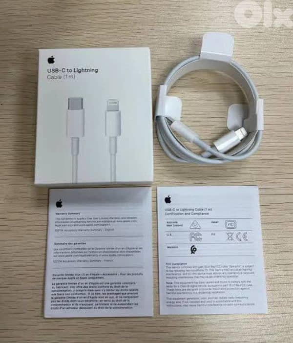 I phone cable 20w C to lightening 3