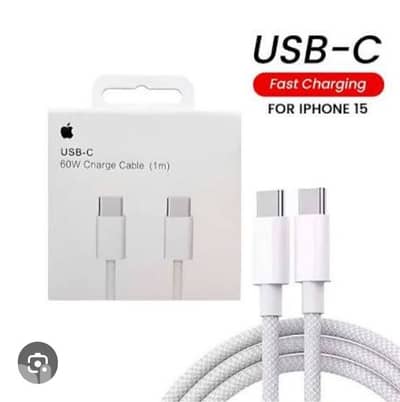 apple data cable C to C 60 w braided