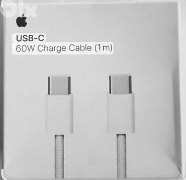 apple data cable C to C 60 w braided 2