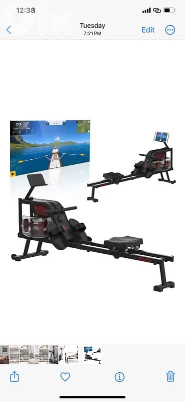 Rowing machine 6