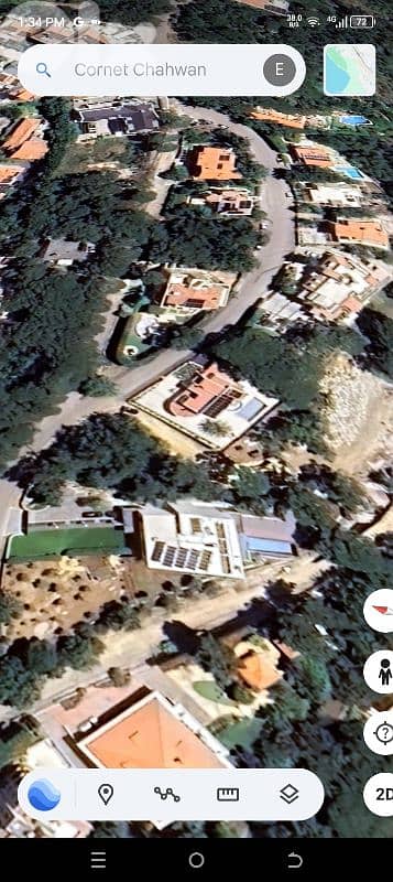 Cornet chehwan Montana 1050 meters villa's area view 03703564