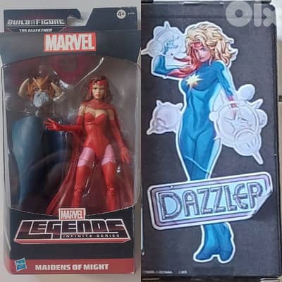 Marvel Legends Dazzler and Scarlet Witch limited time only