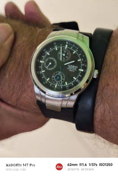 Used Casio edifice watch