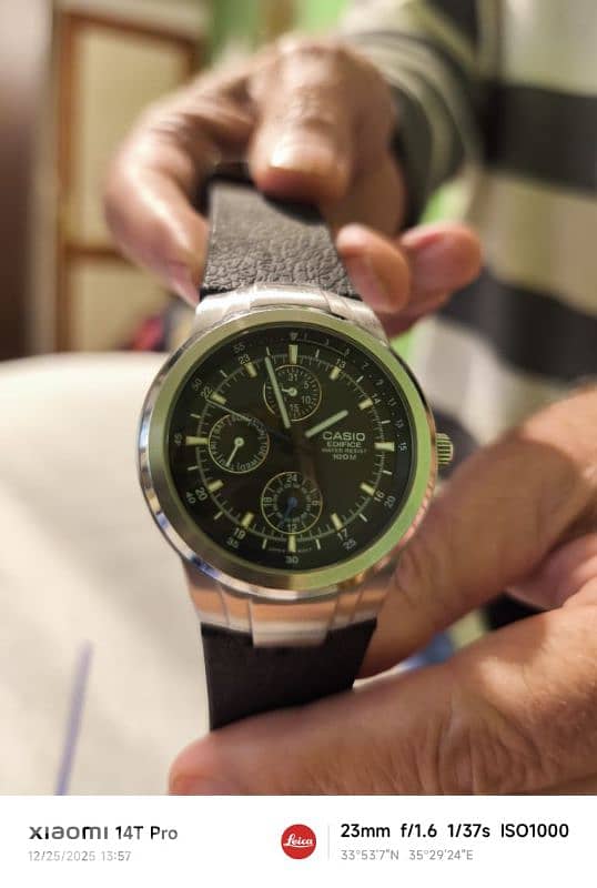 Used Casio edifice watch 3