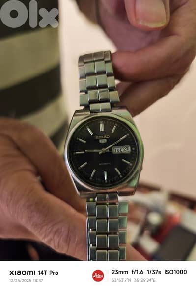 Vintage Seiko 5 Automatic watch