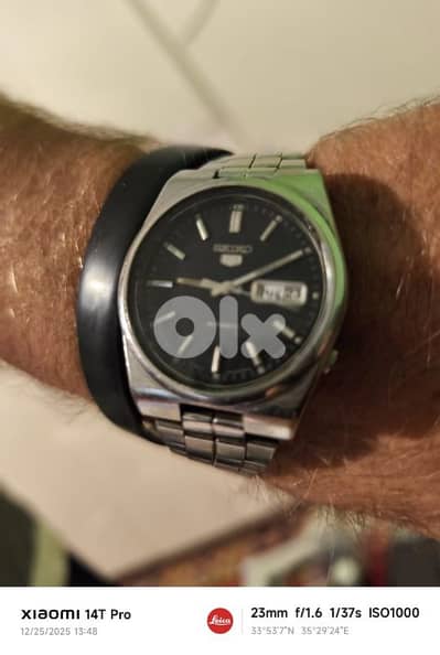 Vintage Seiko 5 Automatic watch