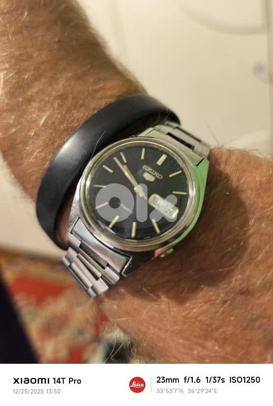 Vintage Seiko 5 Automatic watch 3