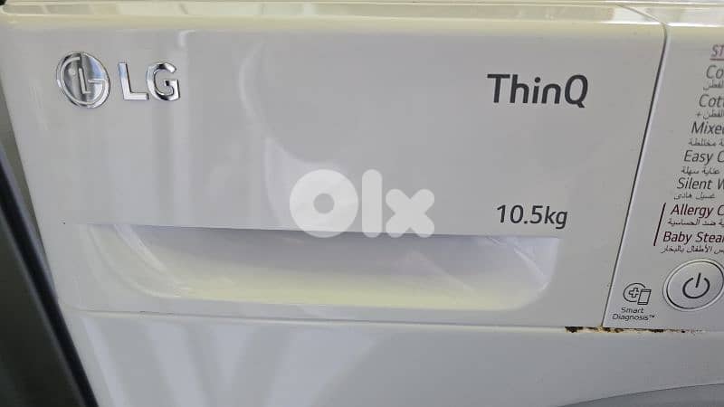 LG washing machine 300$ - 10.5kg touch screen 5