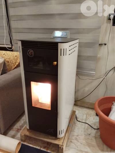 دفاية على الباليت مع فرن 8 kw