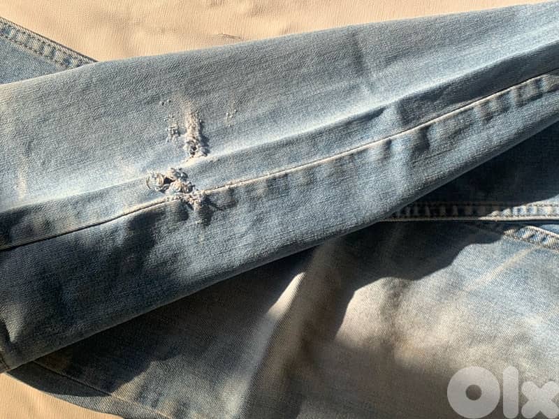 بنطلون ازرق فاتح  33، مستعمل بحالة جيدة 6