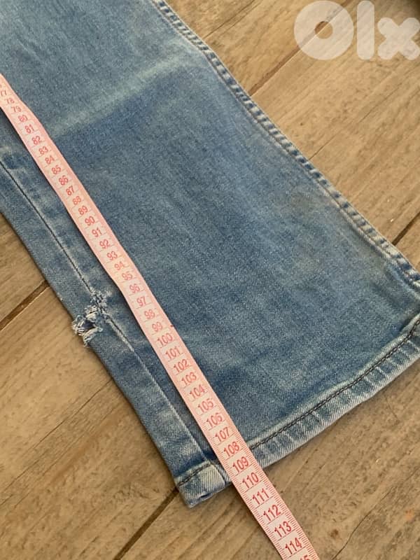 بنطلون ازرق فاتح  33، مستعمل بحالة جيدة 8