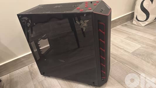 PC case including ram and cpu + cooler