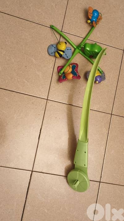 baby musical bed ring crib