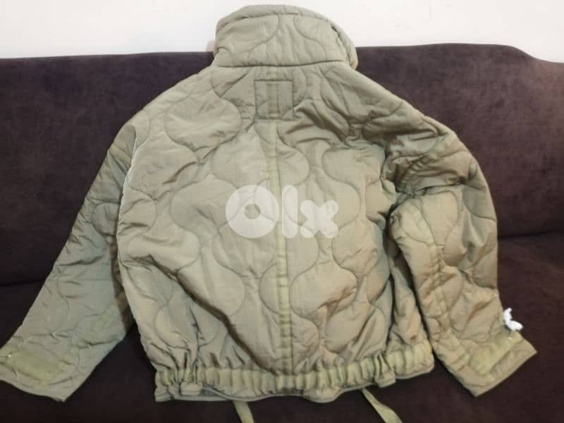 ZARA water-repellent quilted jacket 1