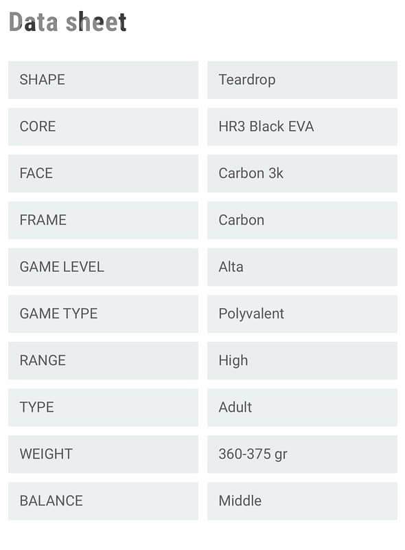 Nox NextGen Pro Hybrid 3K padel racket 2