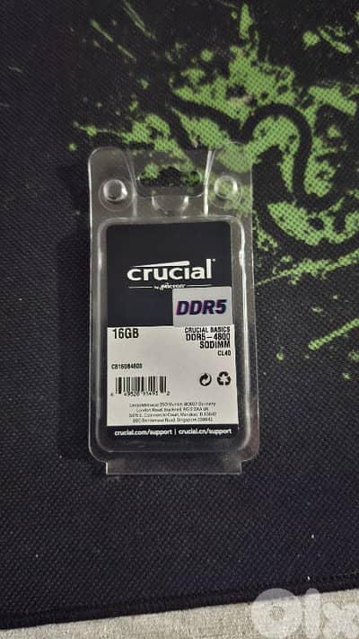 16GB ram ddr5 4800MHz