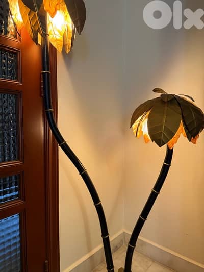 palm tree lamp