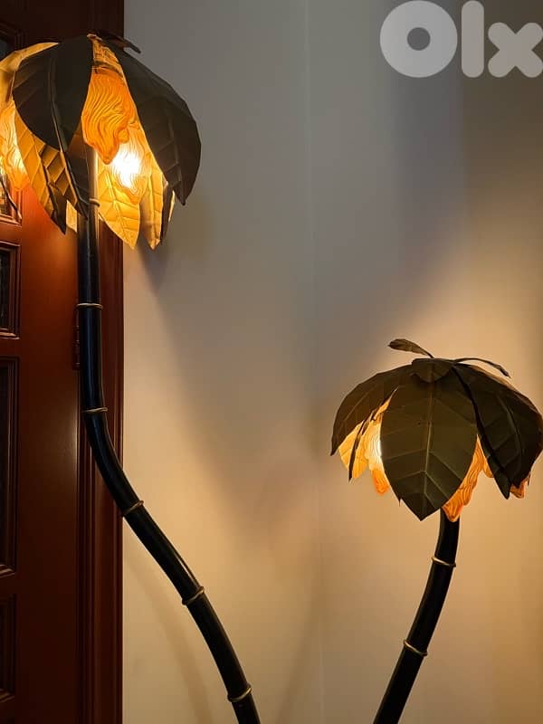 palm tree lamp 1