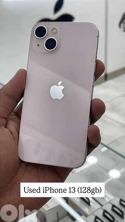 iphone 13.128G. pink color