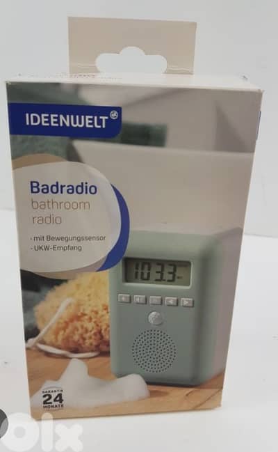 bathroom radio