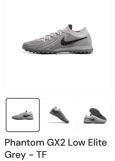 Football Nike original phatom GX2 turf grey