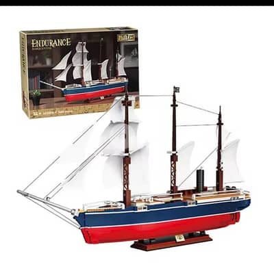 Endurance Ship Building Blocks Sailboat Model